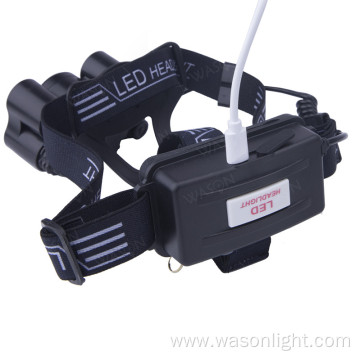 Intelligent Outdoor Light-Sensing Automatic USB Headlight